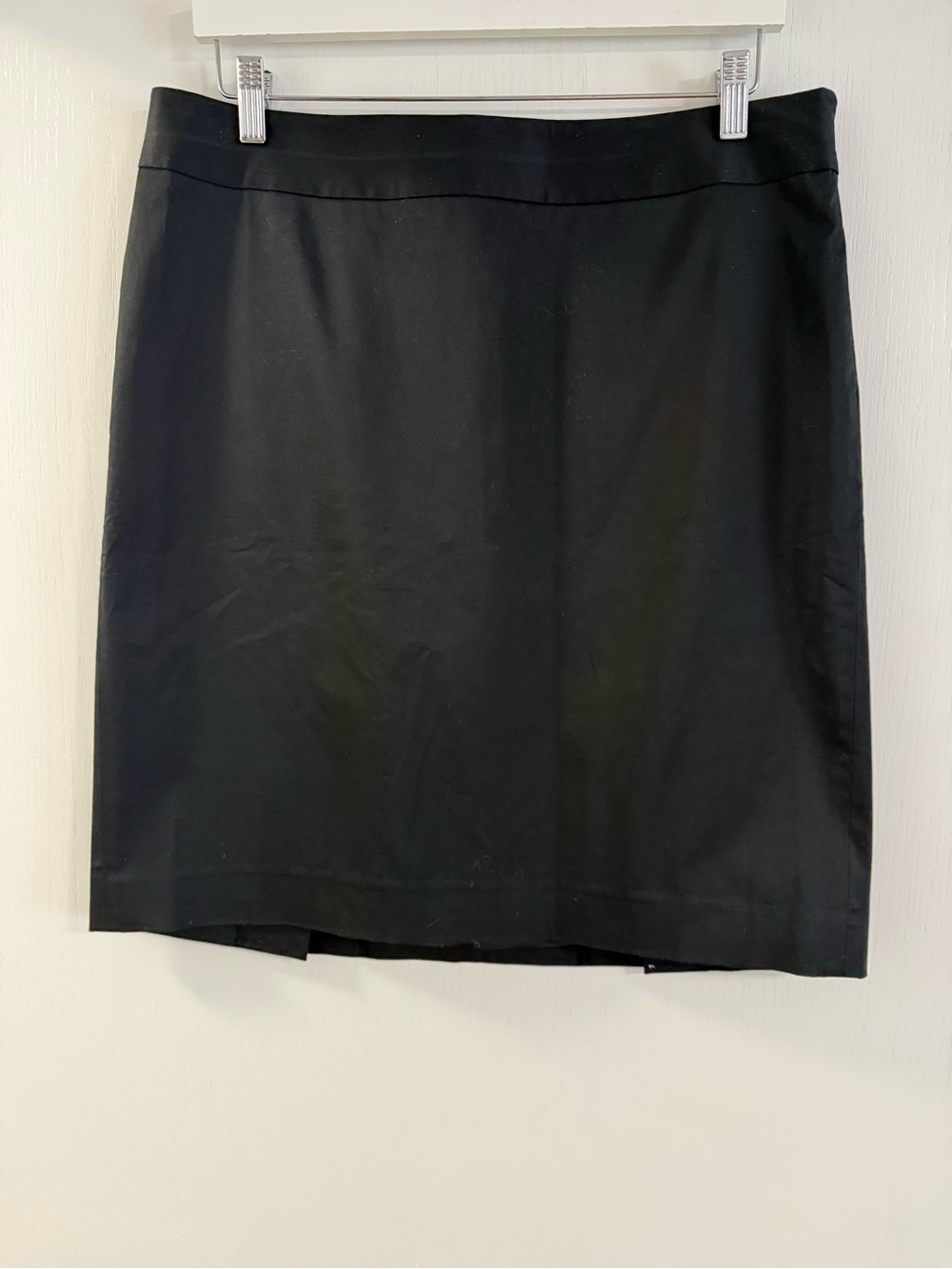 Ann Taylor Loft Classic Black Womens Pencil Skirt lined size 12